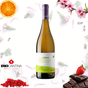 Al Qasar Zibibbo dal colore paglierino brillante, vino bianco aromatico e floreale