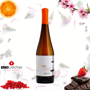Bottiglia di Orange AV 01 Cantine Rallo vino bianco orange siciliano