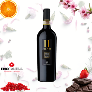 Bottiglia 11 Filari Primitivo di Manduria DOC Cantine San Marzano vino rosso pugliese intenso e strutturato