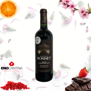 Bottiglia Bonnet Riserva vino rosso strutturato e affinato in legno elegante e persistente
