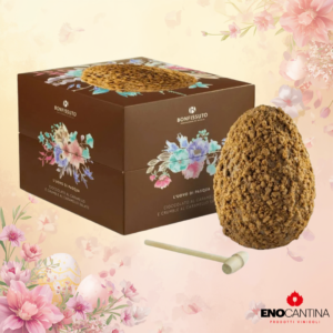 Uovo di Pasqua Bonfissuto al Caramello 220 grammi in confezione elegante artigianale