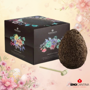 Uovo di Pasqua Bonfissuto al Cioccolato di Modica 500 grammi artigianale siciliano